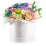 Цветы в коробке Мисс пигги